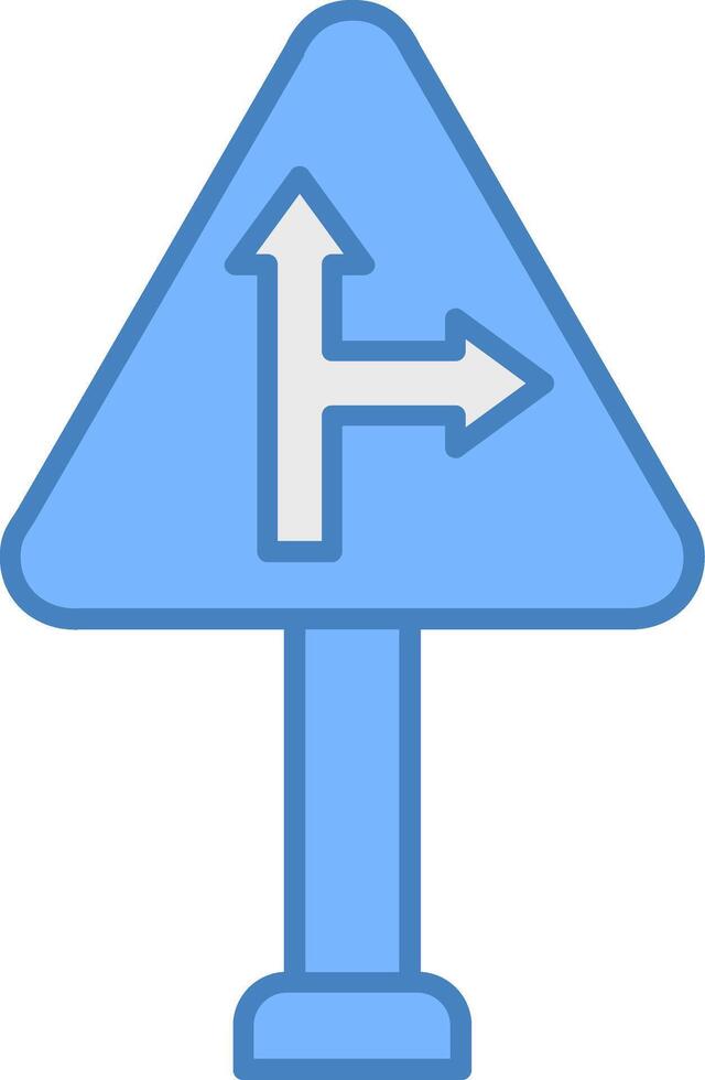 Right Turn Light Mode Badge vector