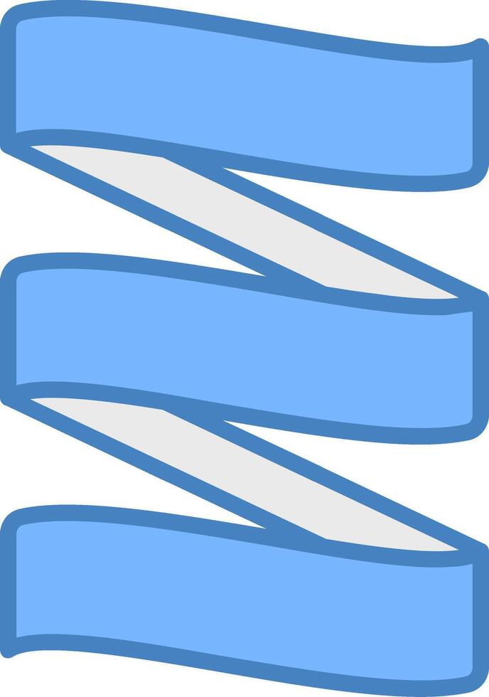 Zig Zag Light Mode Badge vector