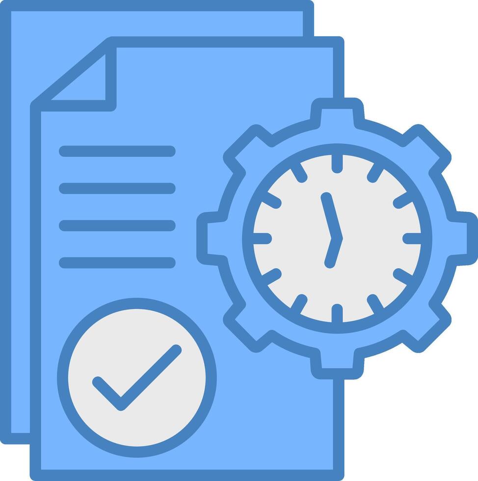 Planning Pastel Grid Symbol vector