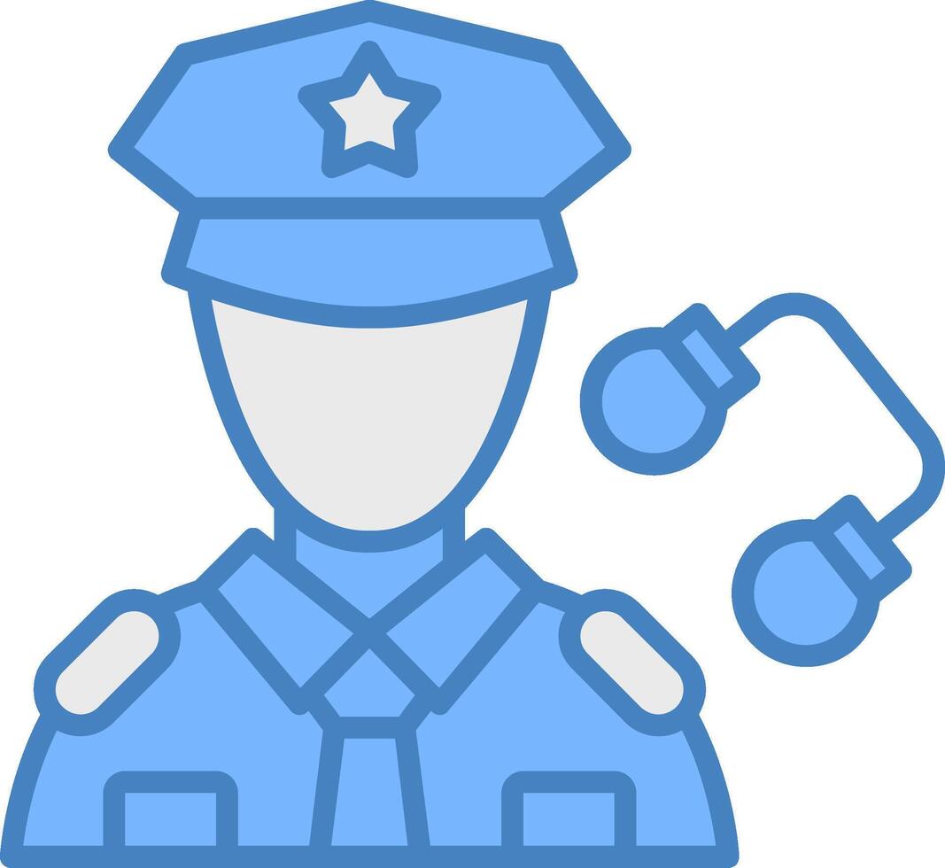 Policeman User Interface Mark vector
