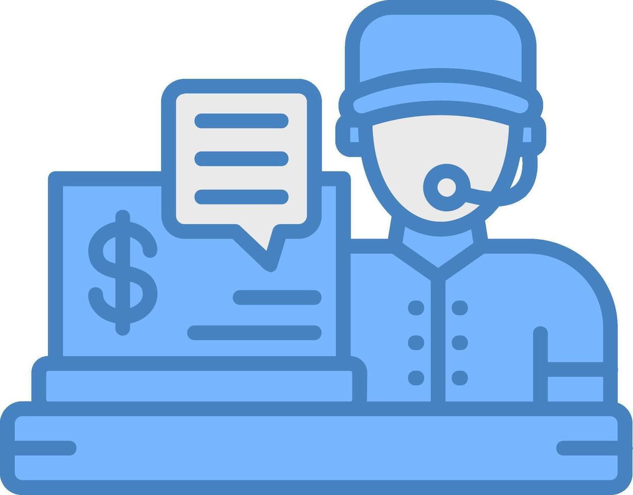Businessman Clean Shape Mark vector