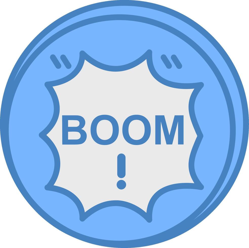 Boom Bright Web Symbol vector