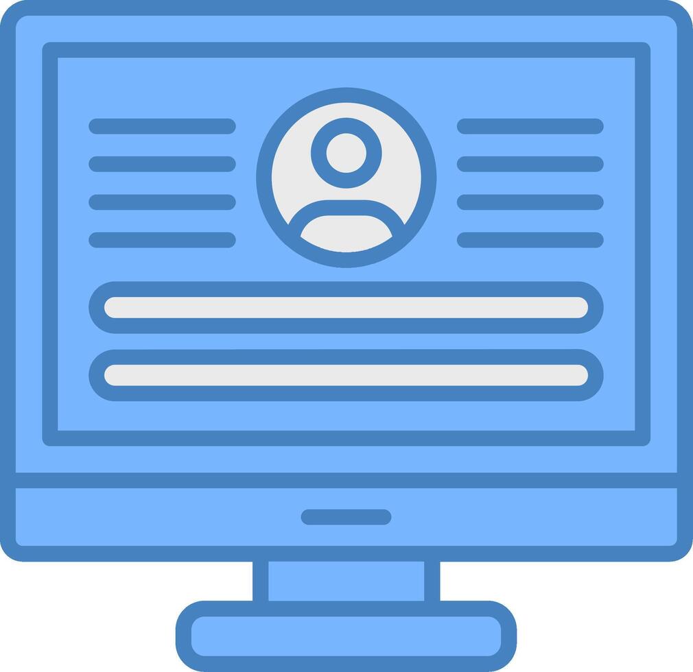 Log In Clean UX Fragment vector