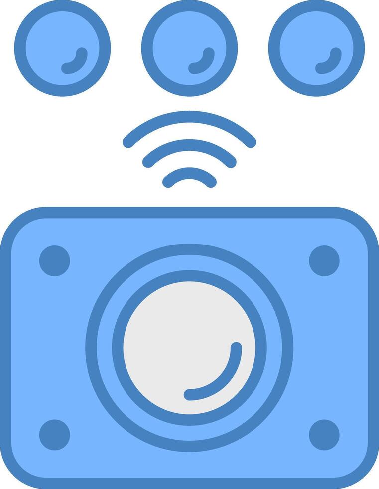 Color Sensor Modern Visual Asset vector