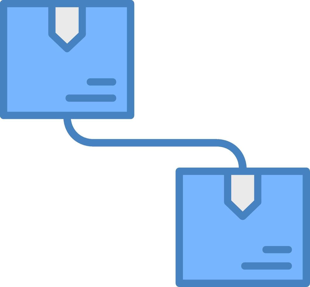 Connection Neon Badge Element vector