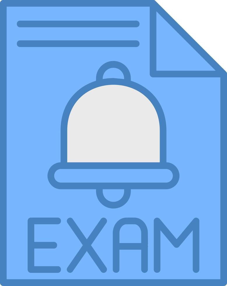 Exam Responsive Web Emblem vector