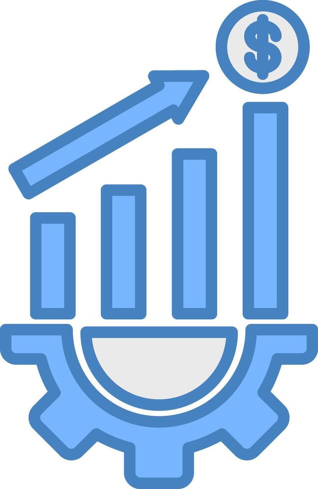 Progress Modern Grid Sketch vector