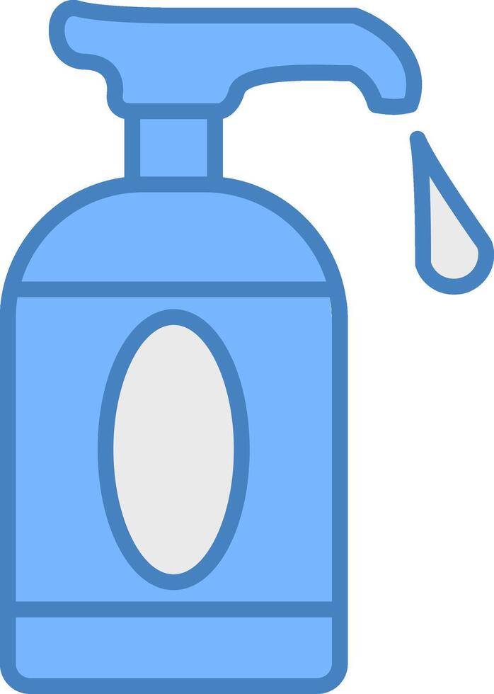 Spray Nozzle Styled Badge vector