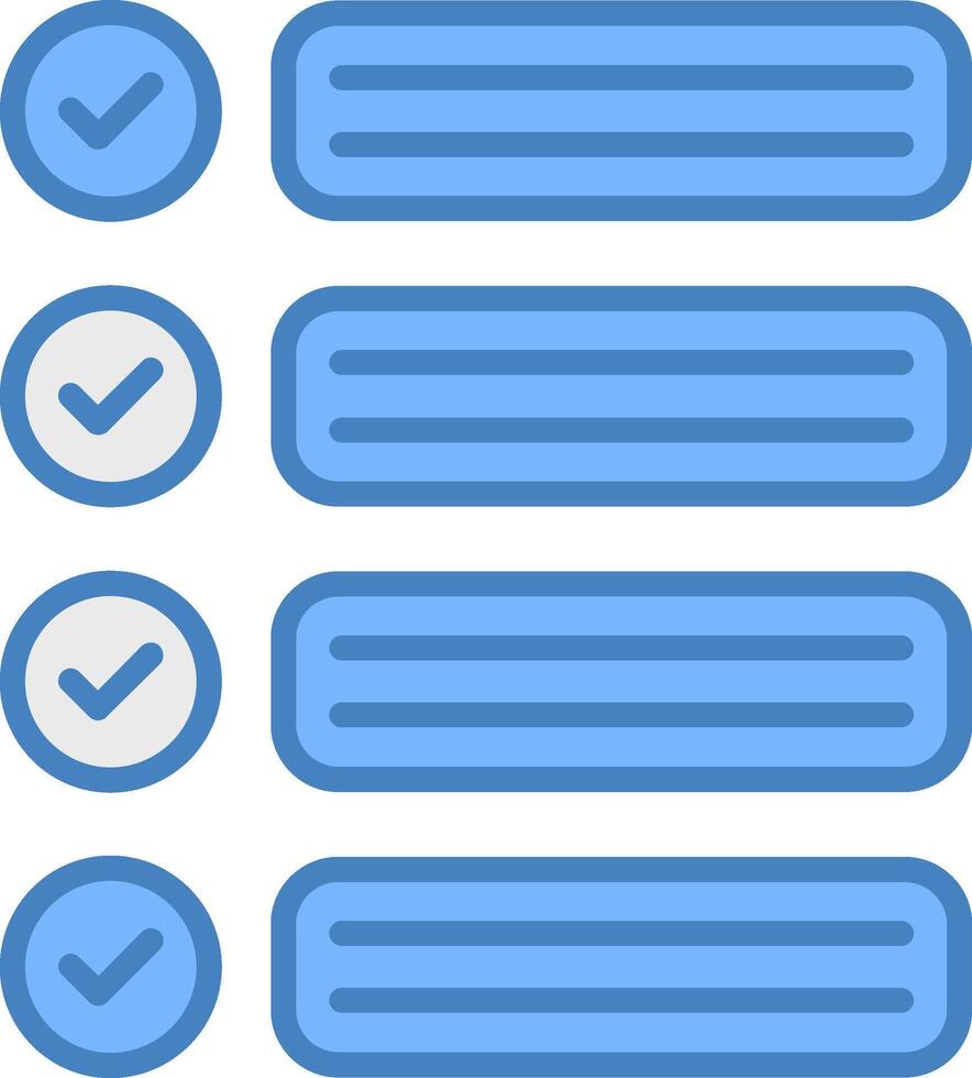 To Do List Pastel Grid Symbol vector