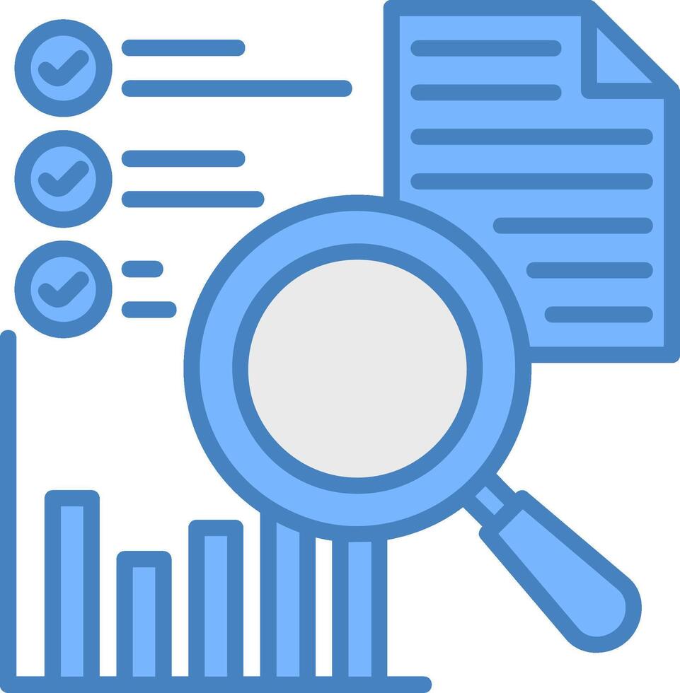 Exploratory Analysis Balanced UX Element vector