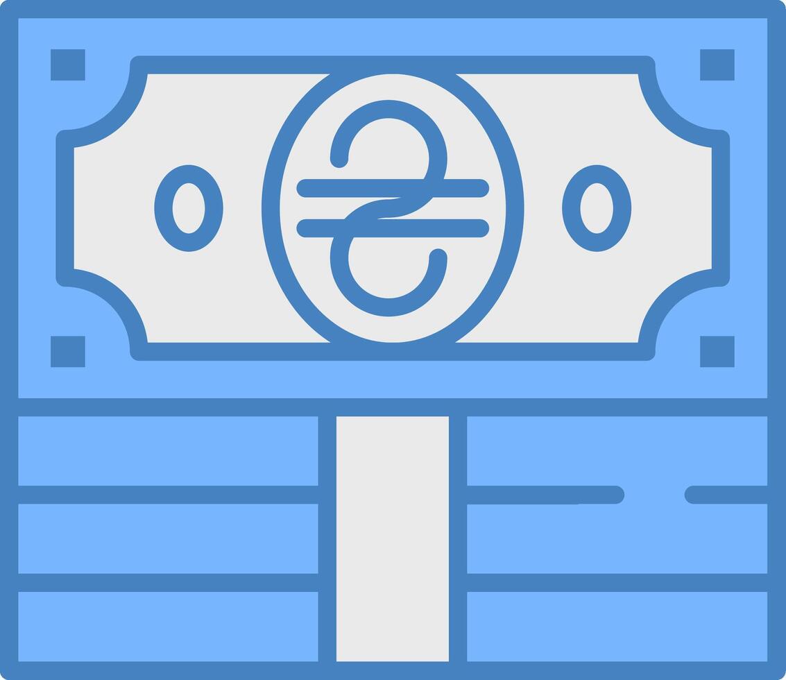 Hryvnia Tech Badge Concept vector