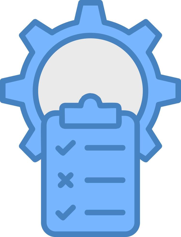 Project Status Digital Core Piece vector