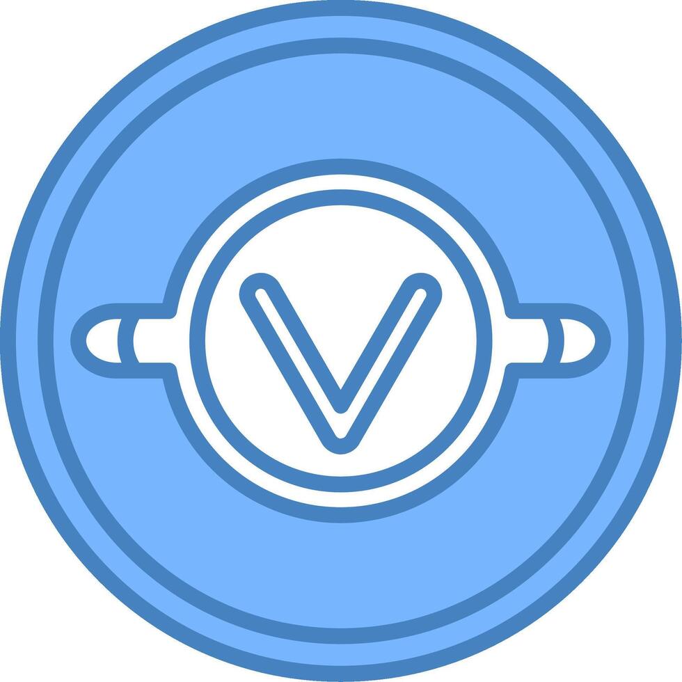 Voltmeter Creative Frame Token vector
