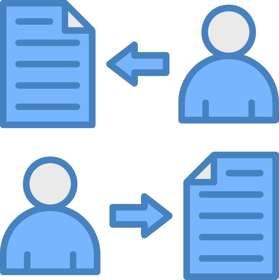 File Sharing Creative Design Token vector