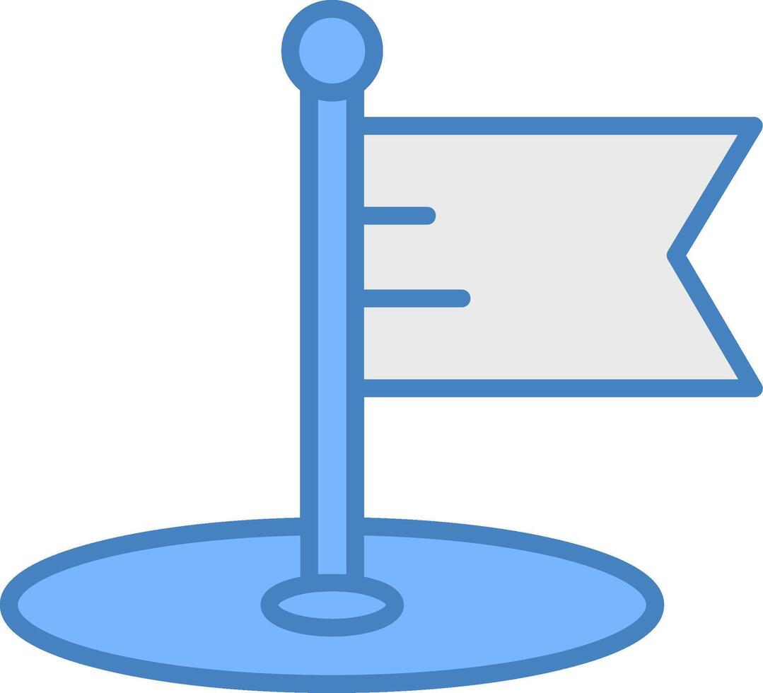 Flag Balanced UX Element vector