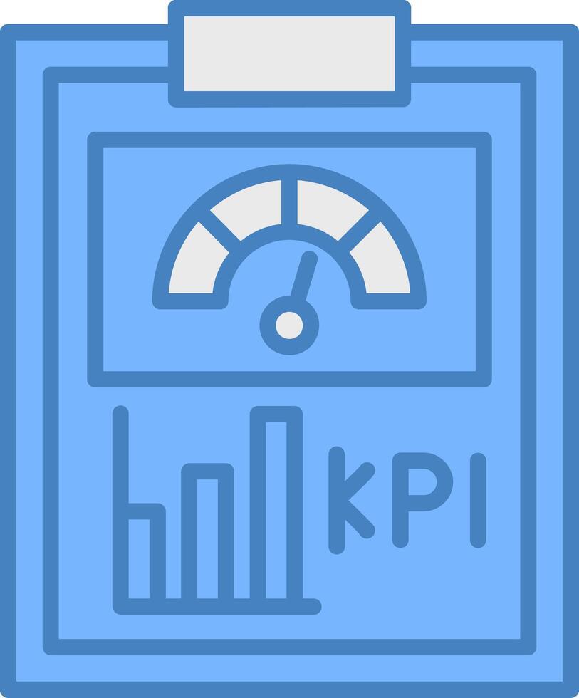 Kpi Elegant App Emblem vector