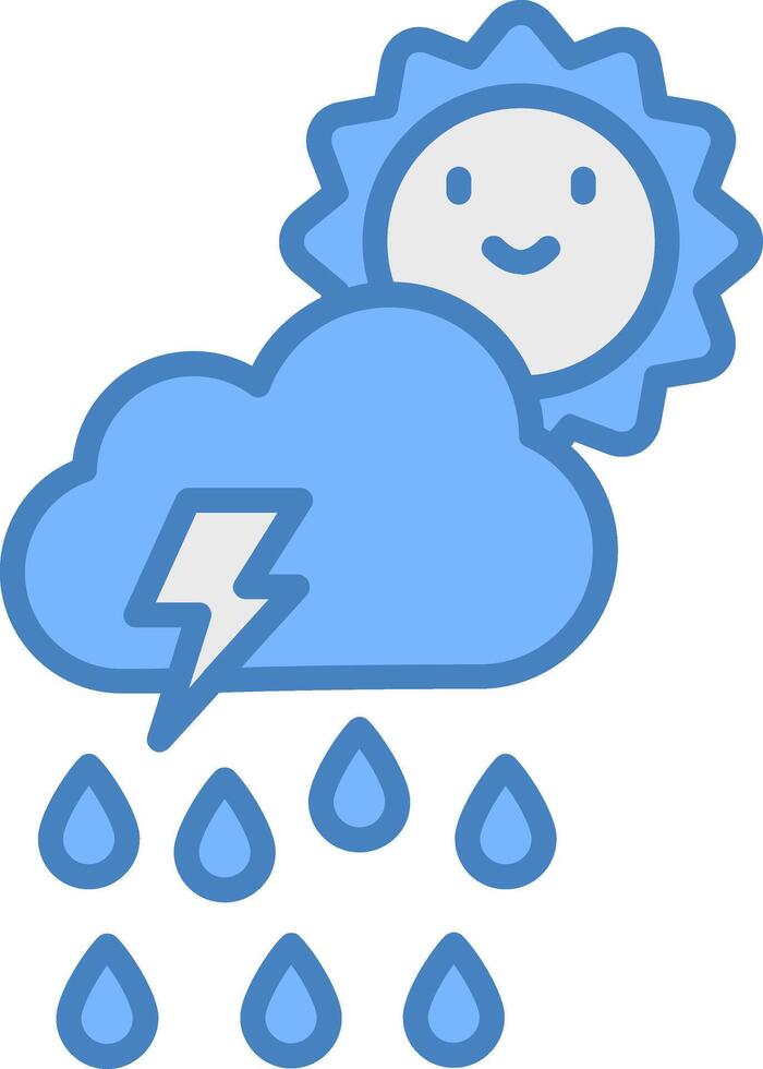 Rain Creative Frame Token vector