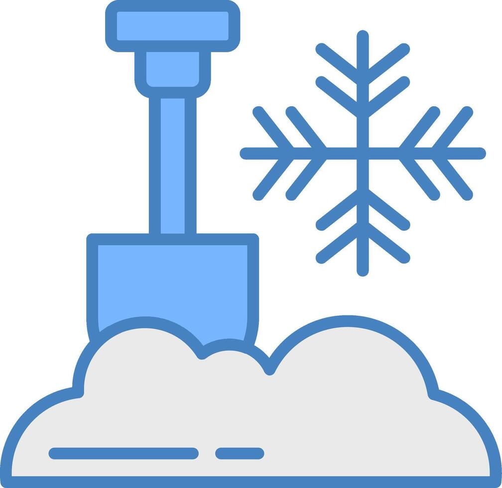 Shovel Light Sketch Form vector