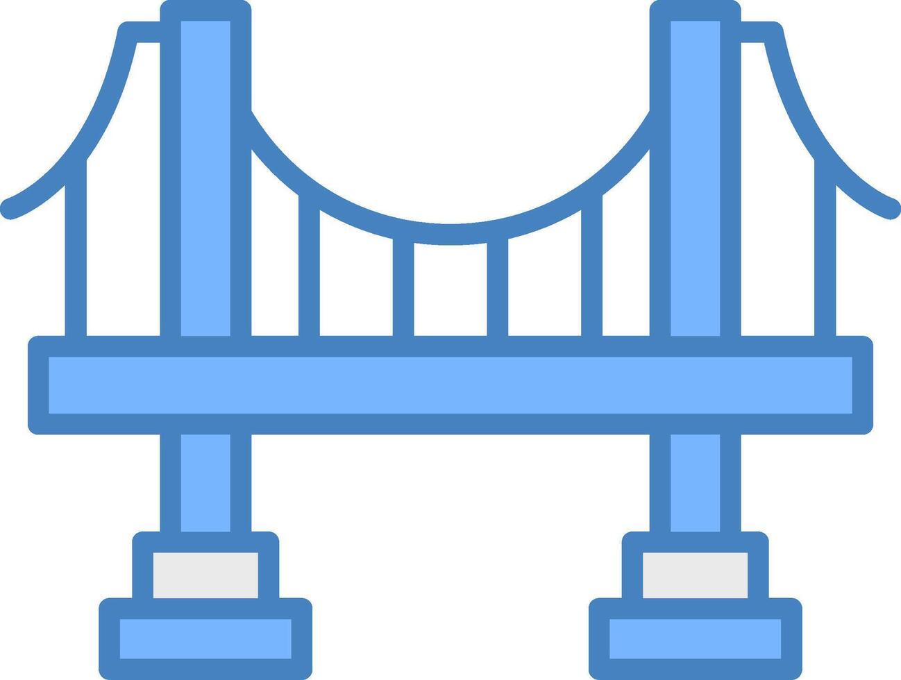 Bridge Urban Style Graphic vector