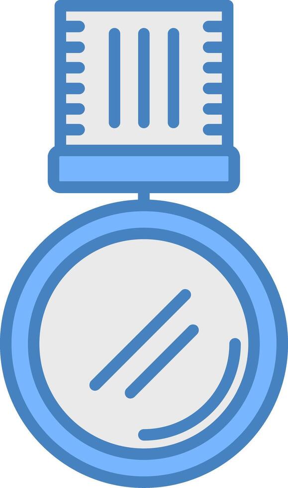 Medal Clear Line Pattern vector