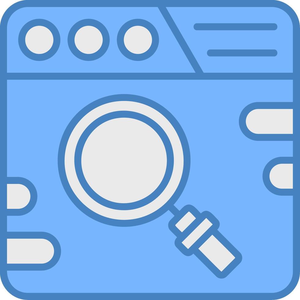 Search Bar High Detail Sketch vector