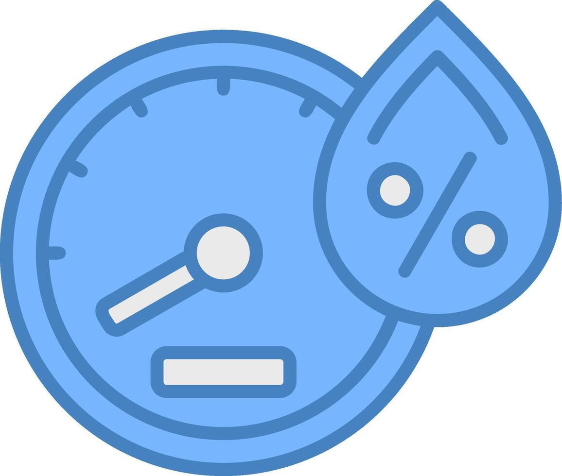 Humidity Solid UX Block vector
