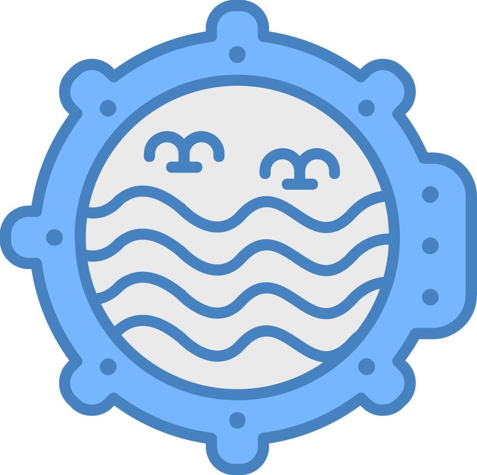Porthole Refined Shape Symbol vector