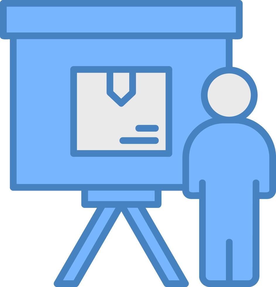 Presentation Ultra Thin Mark vector
