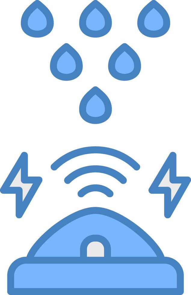 Rain Sensor High-Tech UX Unit vector