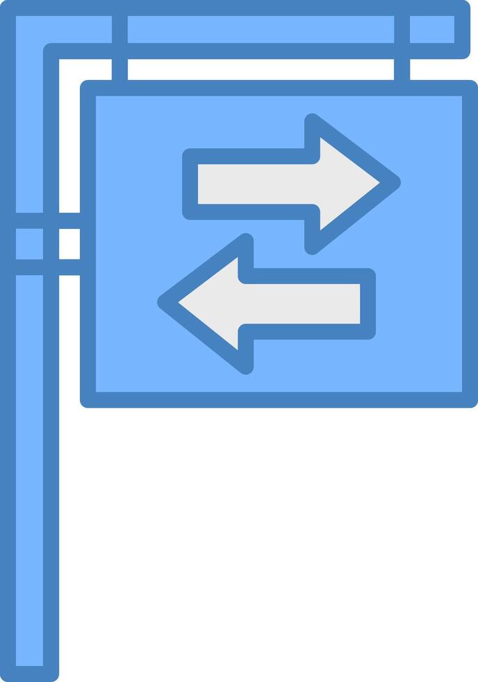 Road Sign Clear Line Pattern vector