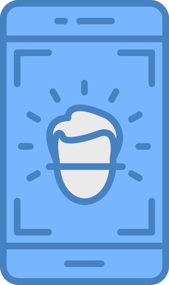 Face Id Expressive Design Asset vector