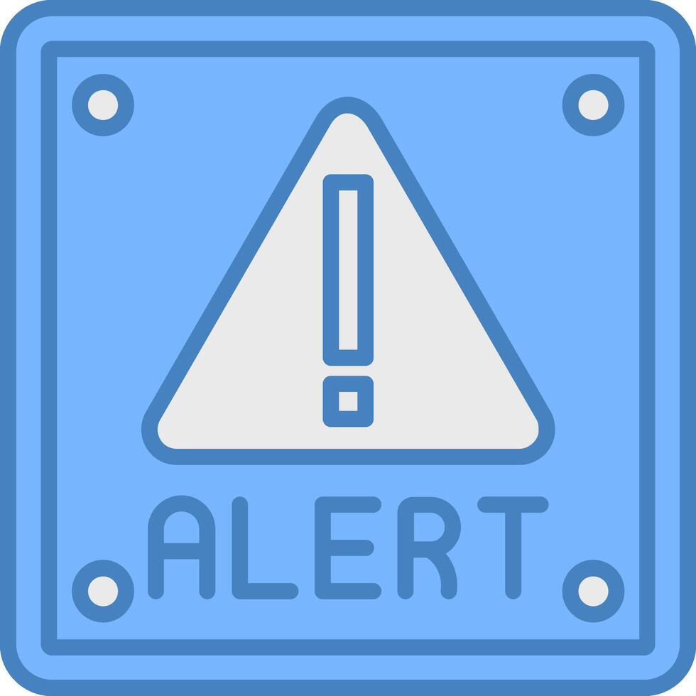 Alert Highlighted Badge Graphic vector