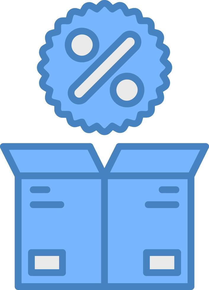 Delivery Box Light Sketch Form vector