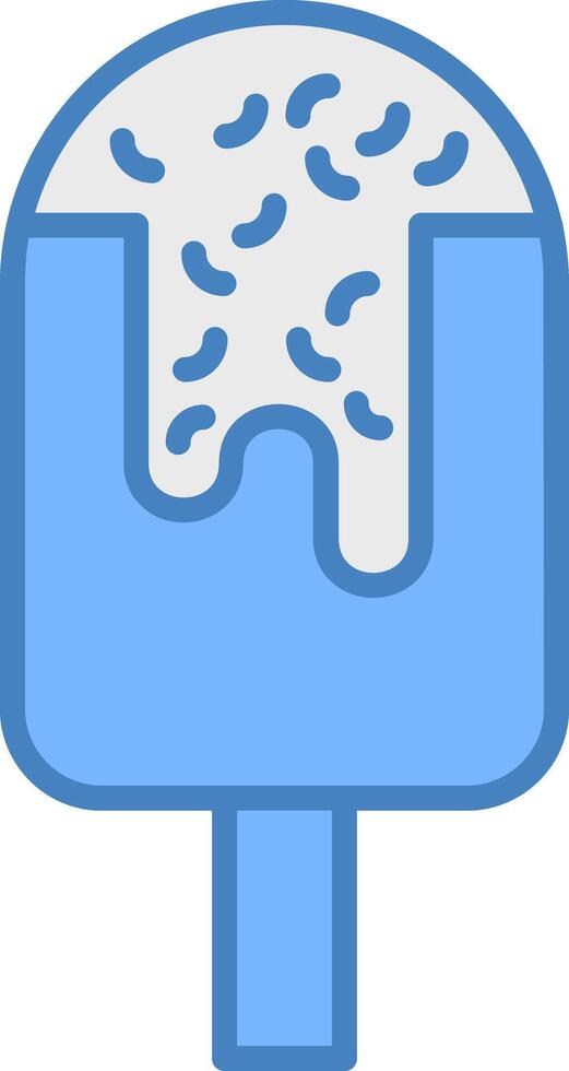 Ice Cream High Detail Sketch vector