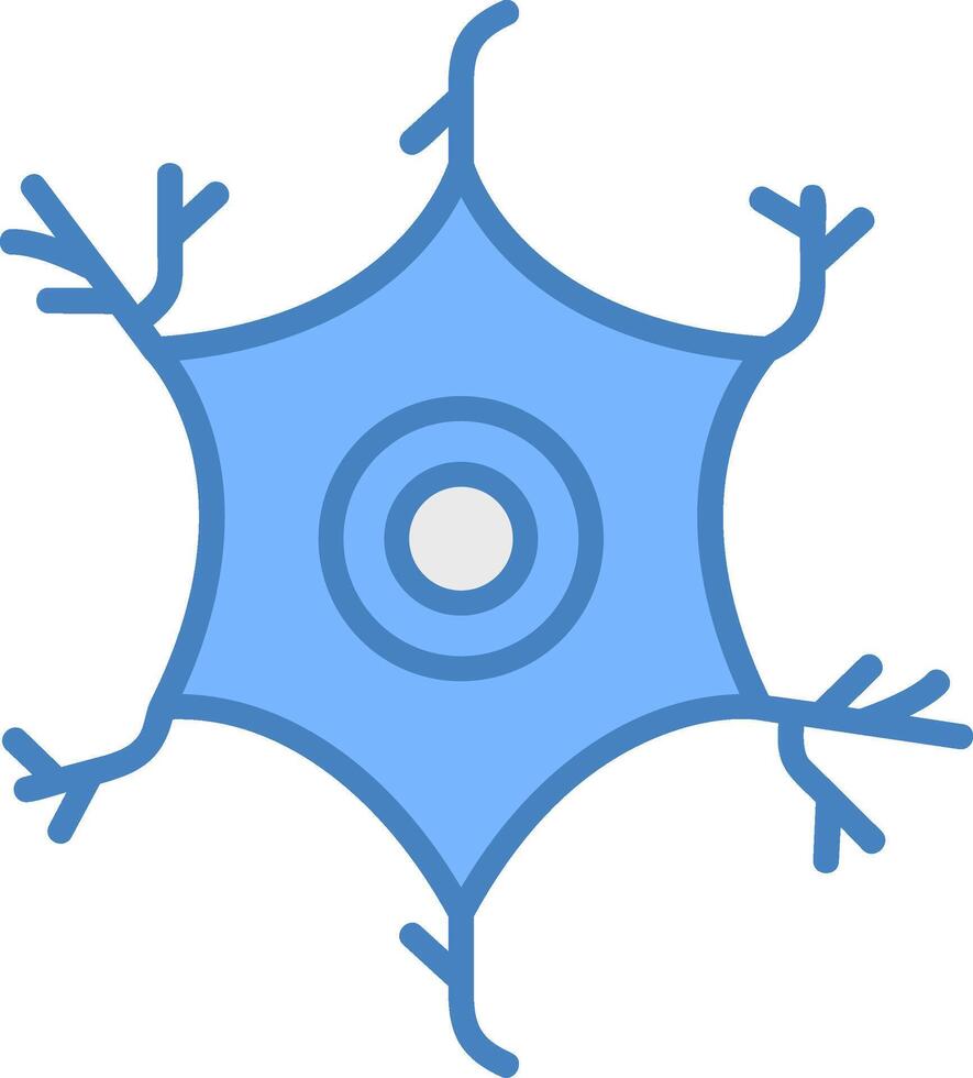 Astrocyte High Detail Sketch vector