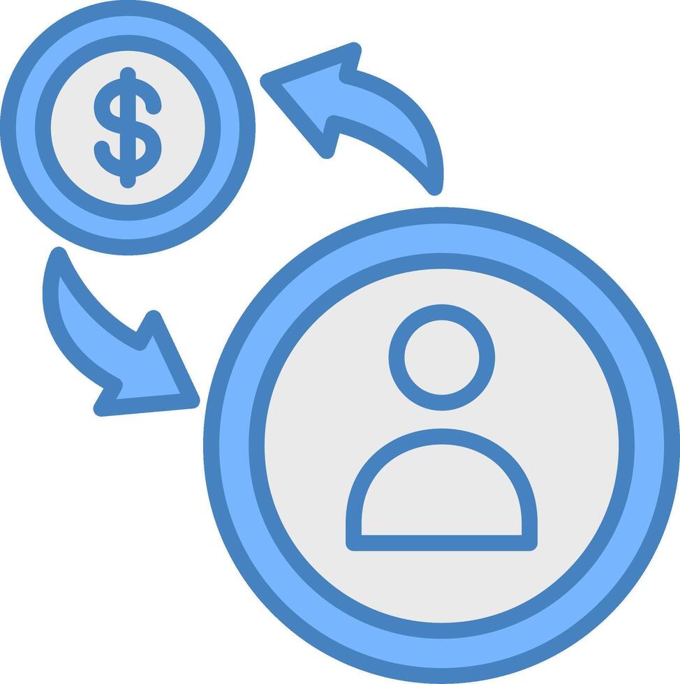Money Simplified Sketch Piece vector