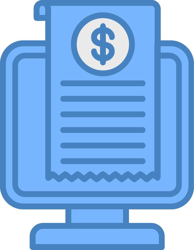 Receipt Digital Sketch Object vector