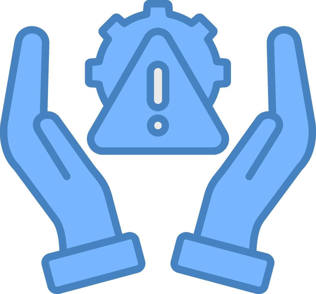 Risk Management Clean UX Fragment vector