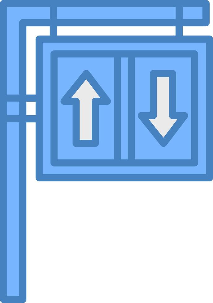 Road Sign Creative Frame Token vector