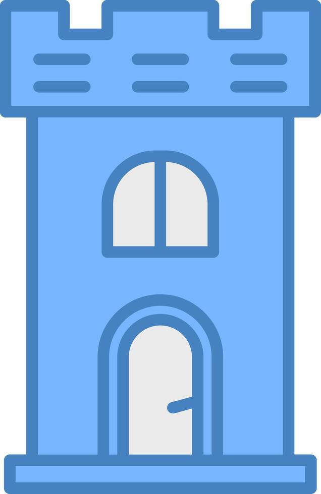Tower Optimized Icon Feature vector