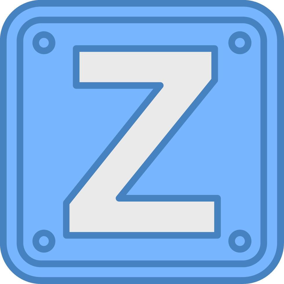 Letter Z Smart Web Feature vector