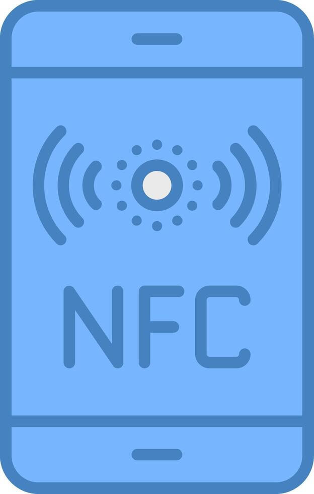 Nfc Gradient Style Object vector