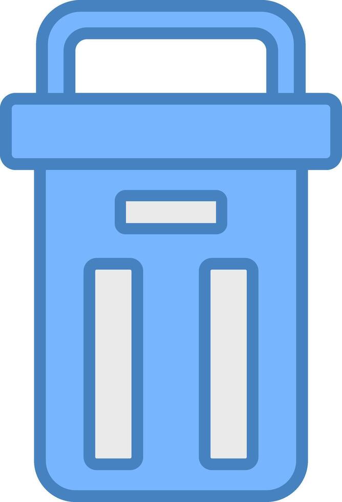 Trash Can Smooth Web Graphic vector