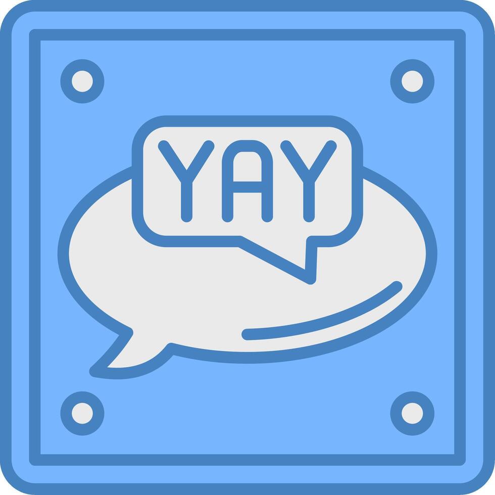 Yay Vibrant Web Token vector