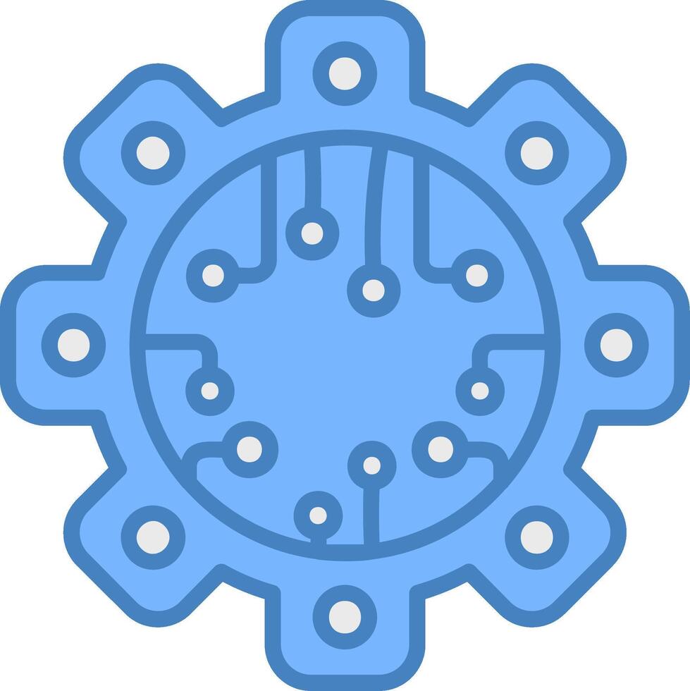 Settings Elegant App Emblem vector