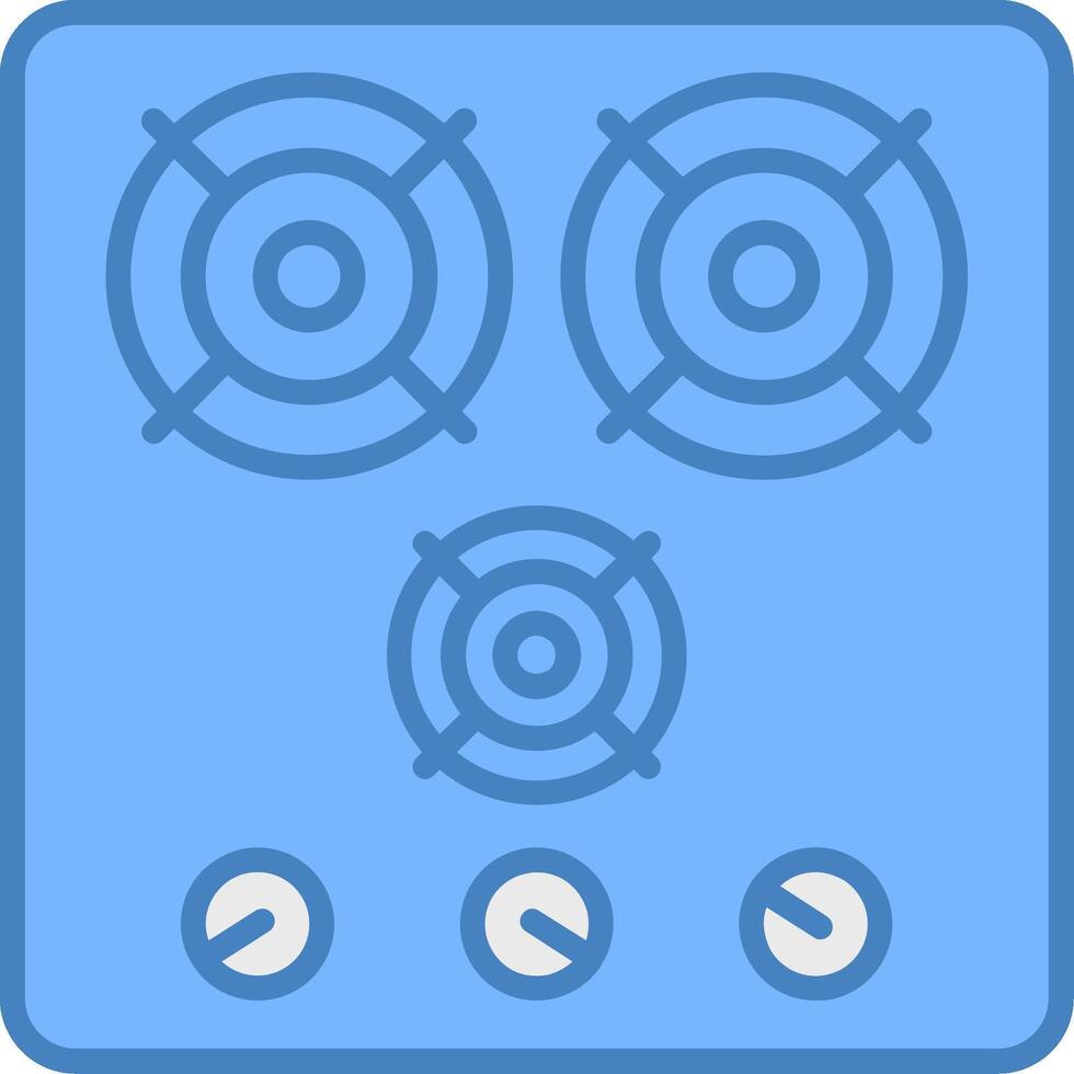 Stove Clean UX Fragment vector