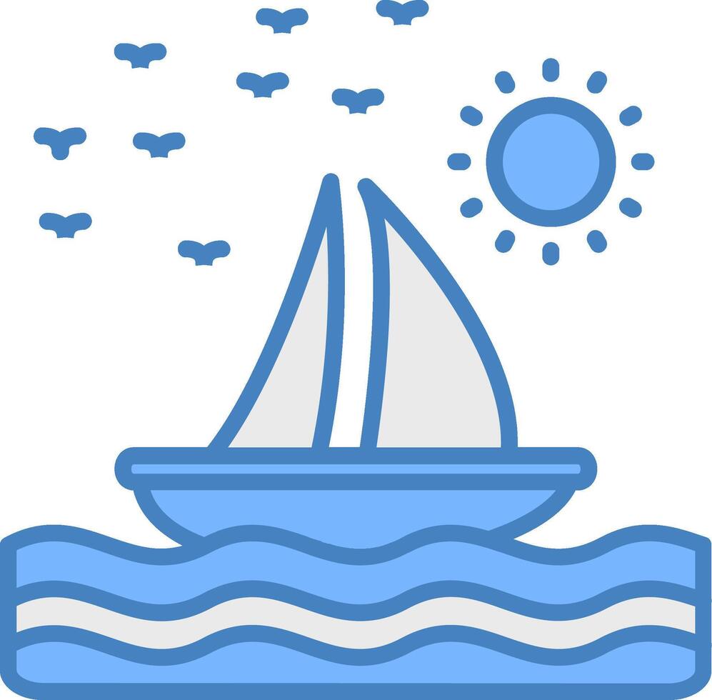 Boat Next-Level App Unit vector