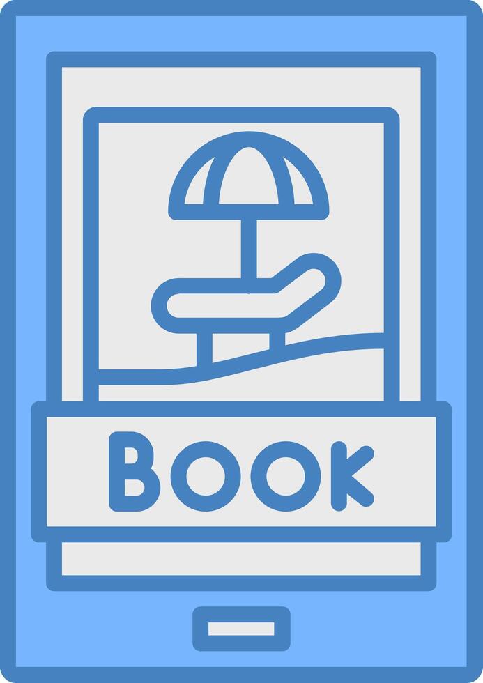 Booking Trip Simplified Sketch Piece vector