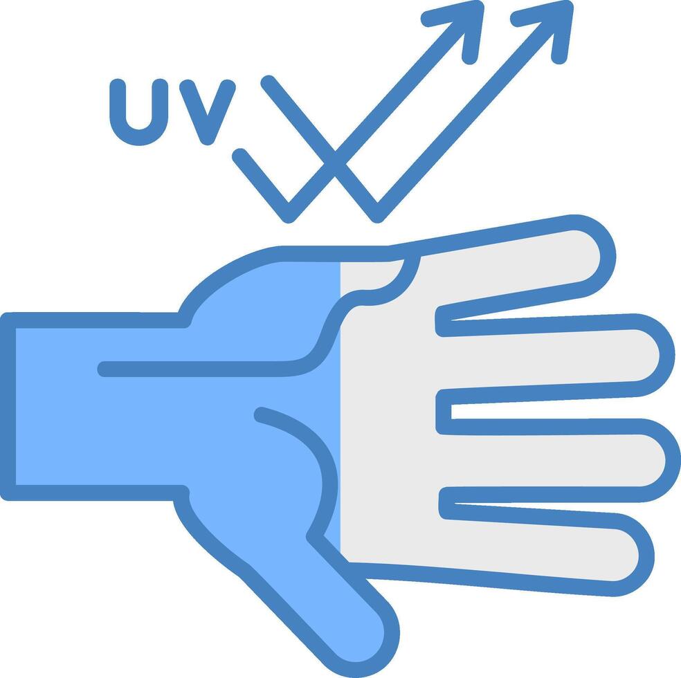 Hand Subtle UX Stamp vector