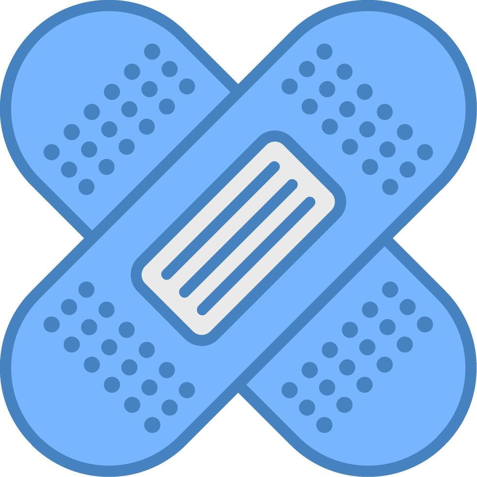 Patch Detailed Line Drawing vector